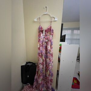 Floral maxi dress